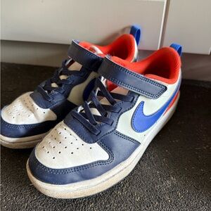Nike Kids' Navy and White Sneakers